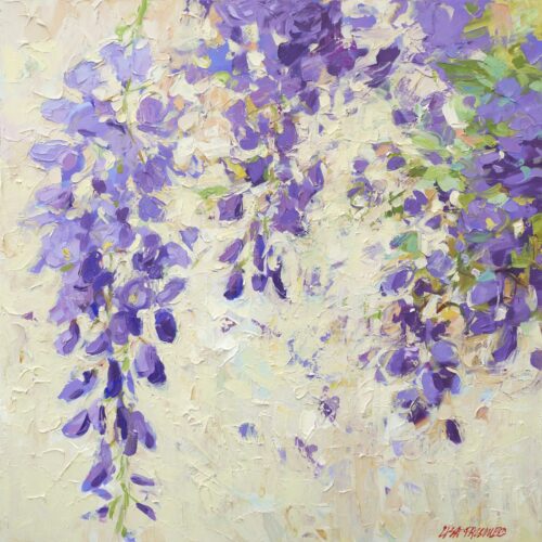 Honey and Hush, In the Wisteria Courtyard | SOLD