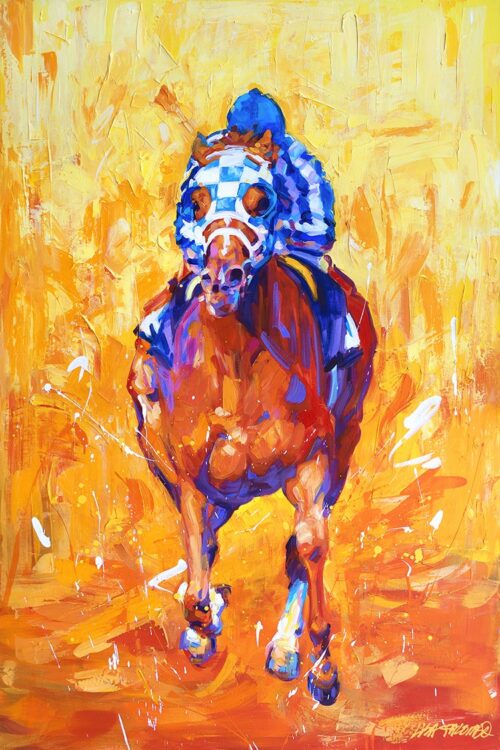 Secretariat Triple Crown, Black Eyed Susans | SOLD