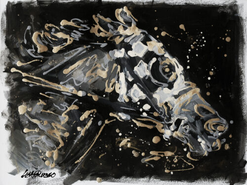 Secretariat Portrait #5 | SOLD