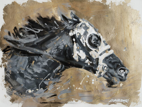 Secretariat Portrait #6