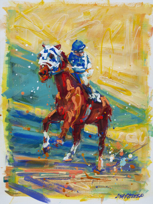 The Belmont 1973 Grandstand #2 | SOLD