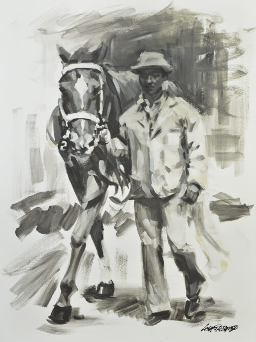 Secretariat and Eddie Best Buds | SOLD