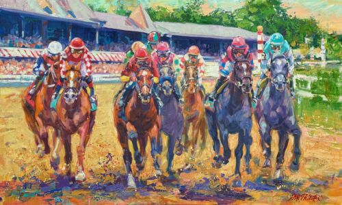 Racing Towards Glory | SOLD